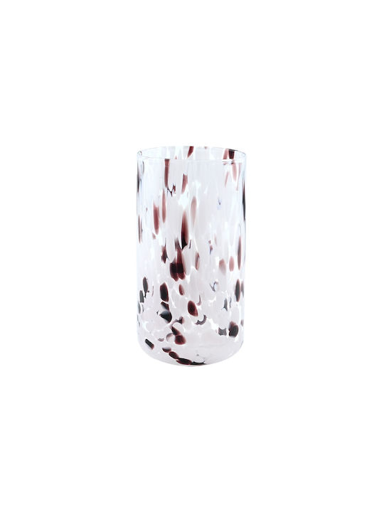 Estia Colorburst Ποτήρι Νερού από Γυαλί σε Ροζ Χρώμα 590ml