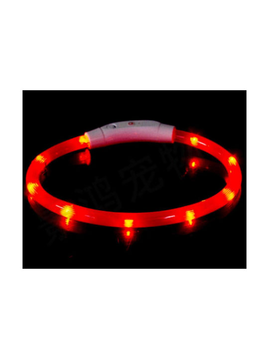 Guler Pentru Câini Lumină Led Galben