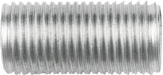 Globostar Threadedtube 77557 Metal DIY Connector Nipple M10 Thread Lighting Accessories M2 x W1 x H1cm 77557