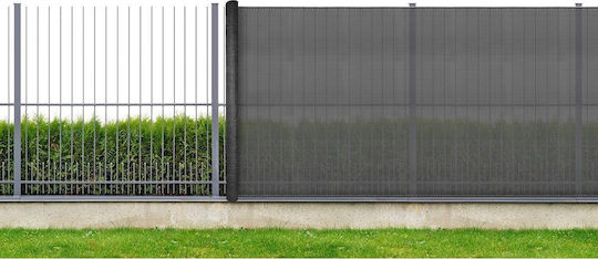 Saska Garden Gray Shade Porch Divider Roll 1.5x2m 110gr/m²