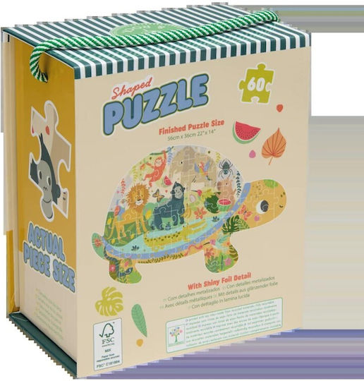 Παιδικό Puzzle Jungle 60pcs Floss & Rock