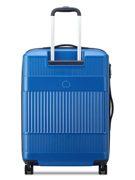 Delsey Paris X Suitcases Hard Blue with 4 Wheels Set 3pcs