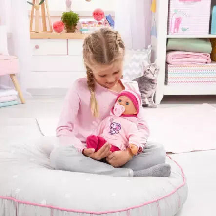 Bayer Design Baby Doll First Words Baby Doll For 3+ Years 38 cm