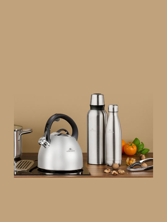 Gerlach Βραστήρας Ανοξείδωτος Γκρι 2800ml
