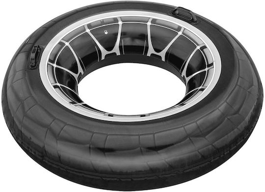 Bestway Kid's Inflatable Sea Float with Handles Black 119cm