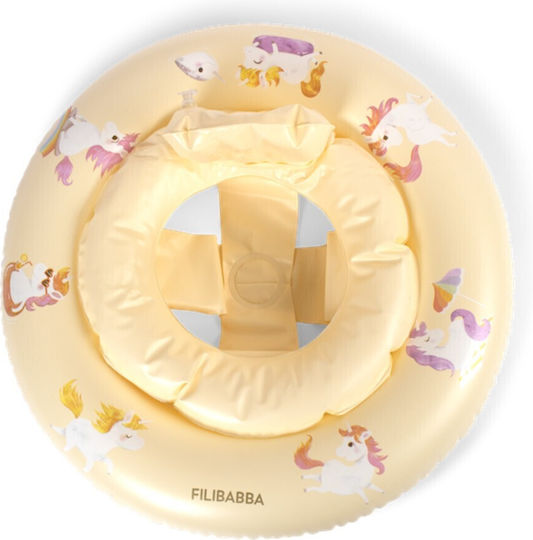 Filibabba Φουσκωτή Σαμπρέλα Θαλάσσης Unicorn Μπεζ