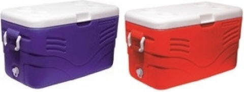 Campcool Cooler Box Φορητό Ψυγείο 48lt Μωβ