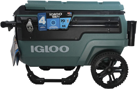 Igloo Trailmate Journey 70 Φορητό Ψυγείο 66lt Πράσινο