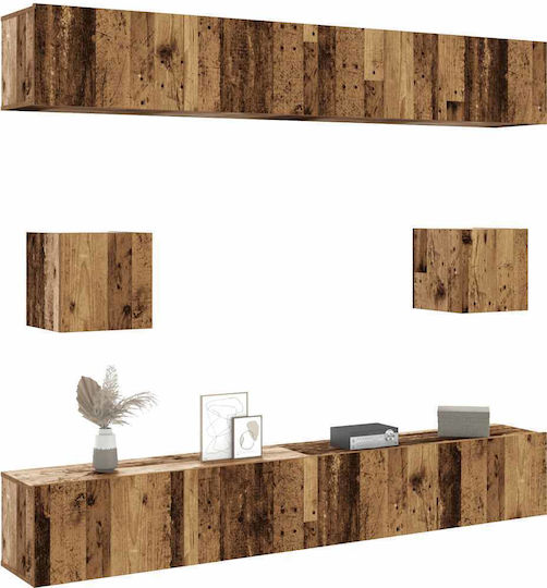 Животно помещение ТВ единица Old Wood Д200xШ