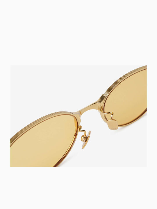 Projekt Produkt Unisex Sunglasses with Gold Metallic Frame 500304