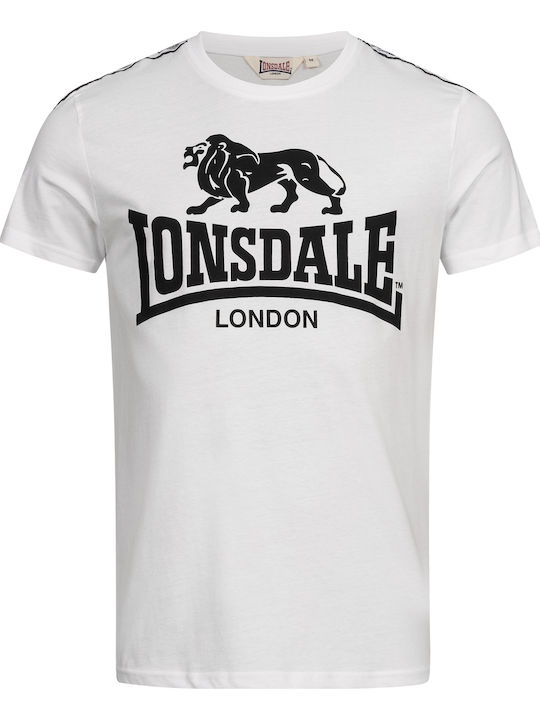 Lonsdale Sheviock T-shirt Λευκό