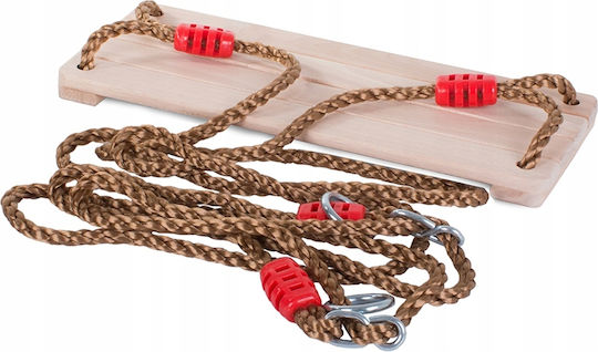 Căluț Leagăn Suspendat din Lemn 40x16cm Bej