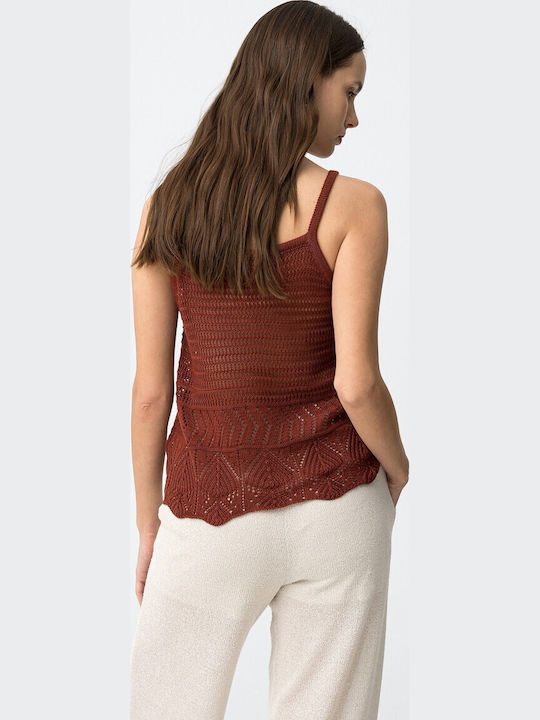 Damen Bluse Orange