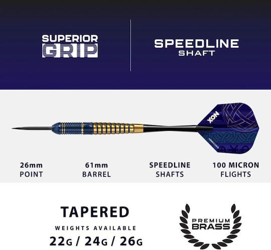Harrows Nox Steeltip Darts Black