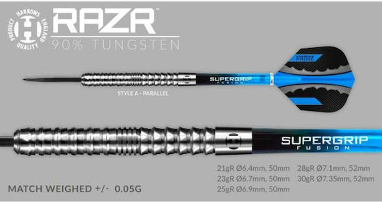 Harrows Razr 90% Steeltip Дартс Hs-tnk-000013377 Черен Син