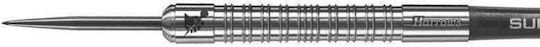 Harrows Supergrip 90% Steeltip Дартс Hs-tnk-000013233 Черни Сиви Сребристи