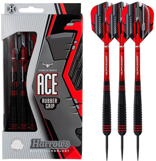 Harrows Ace Steeltip Дартс Hs-tnk-000013316 Черни Червени