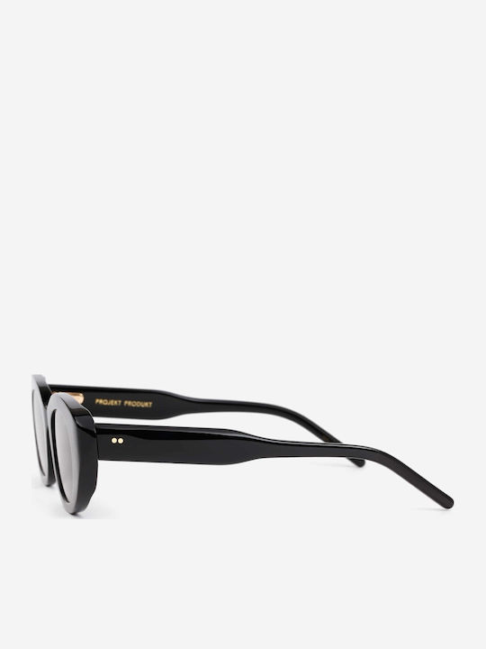 Projekt Produkt Women's Sunglasses with Black Horn-Rimmed Frame 476355
