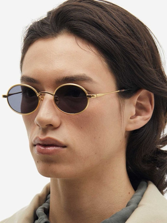 Projekt Produkt Men's Sunglasses with Brown Tartaruga Metallic Frame 476448