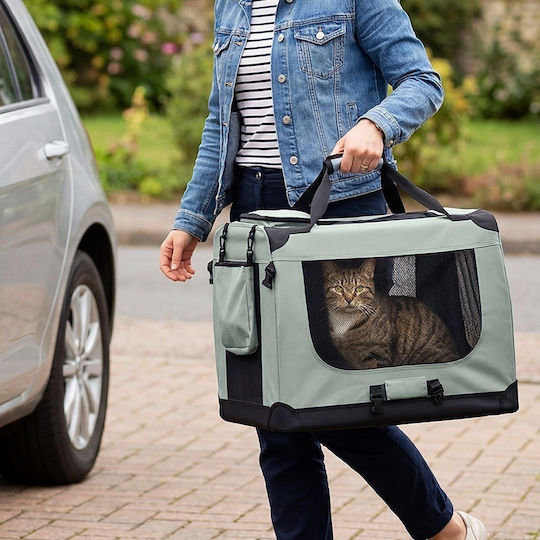 Rebel Dog Carrying Bag Gray L90xW65xH61cm
