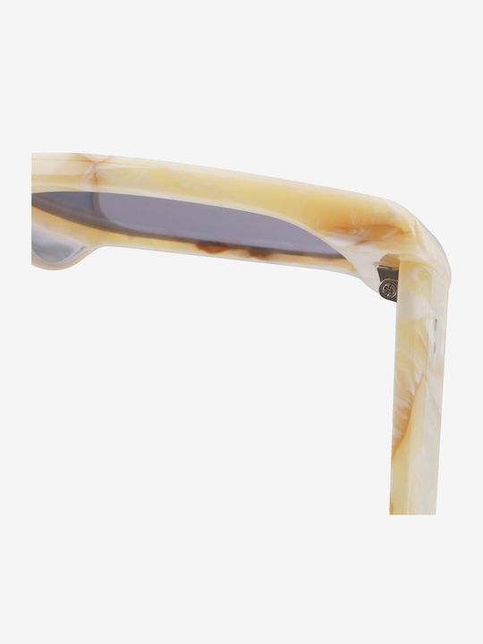 Projekt Produkt Men's Sunglasses with Beige Horn-Rimmed Frame 476400