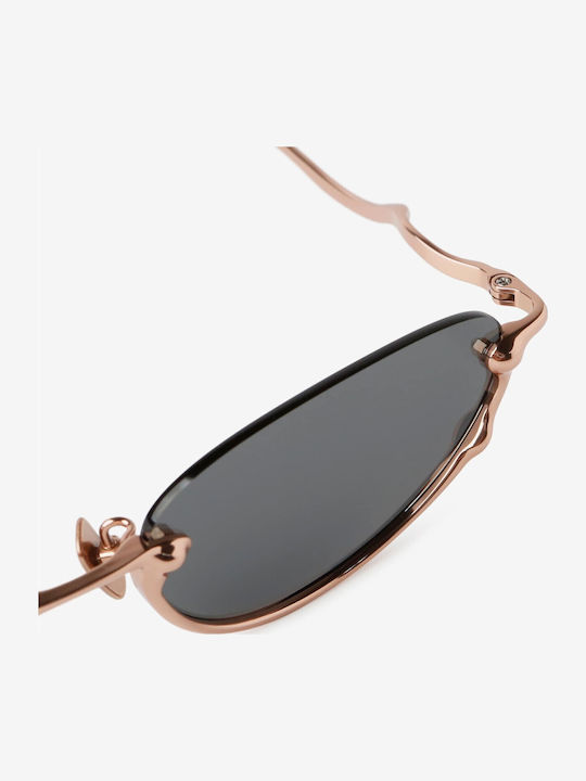 Projekt Produkt Unisex Sunglasses with Rose Gold Metallic Frame 500273