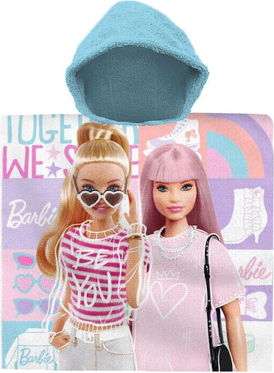 Kids Licensing Kinder Strandponcho Barbie 120 cm