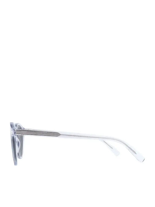 Faos Men's Sunglasses with Transparent Horn-Rimmed Frame 501872