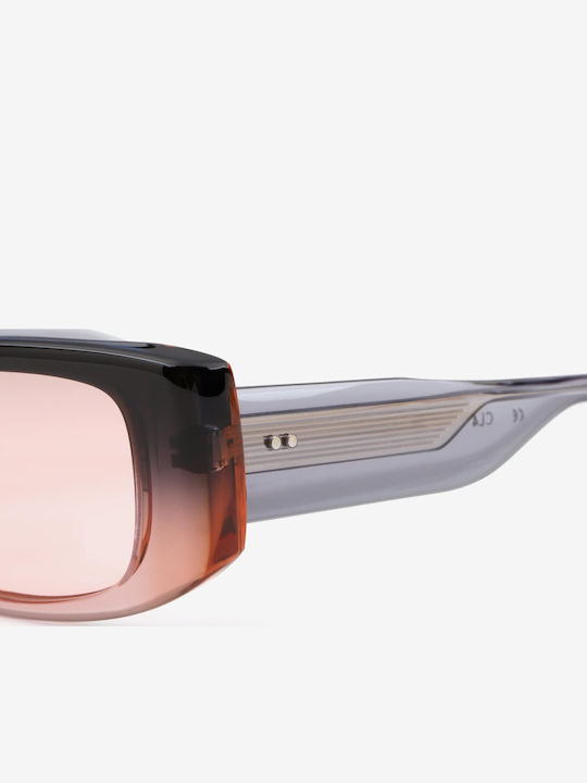 Projekt Produkt Men's Sunglasses with Purple Horn-Rimmed Frame 476401
