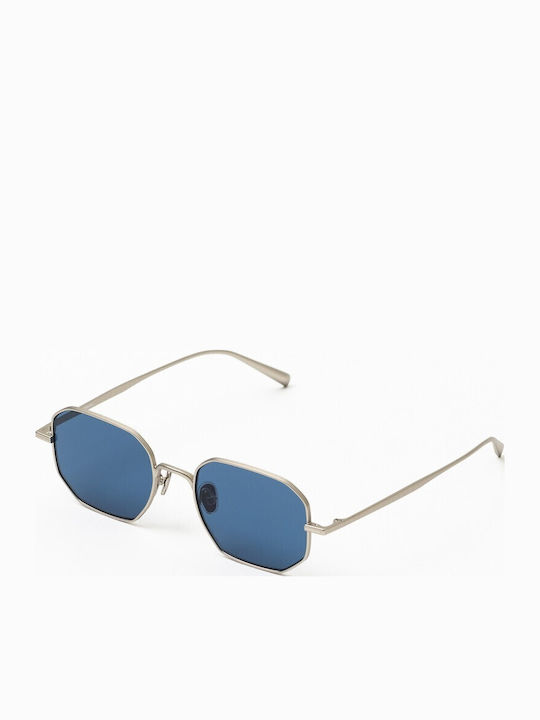 Common Sense Silver Sunglasses With Metallic Frame Common Sense Silver Sunglasses With Metallic Frame