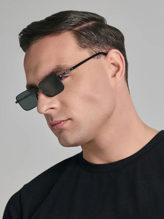 Faos Unisex Sonnenbrillen mit Silber Metallrahmen und Spiegel Gläser 501888