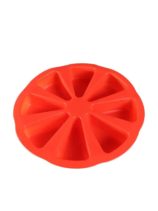 Pandaboo Formă Pentru Tort Rotundă Din Silicon Capacitate 8 Locuri 6x9.8x4cm