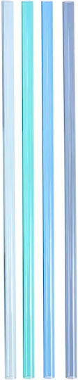 Stanley Squencher H2.0 Strohhalme Blau 4 Stück