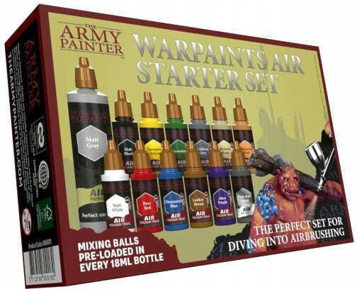 The Army Painter Air Starter Σετ Χρώματα Μοντελισμού 18ml 13τμχ