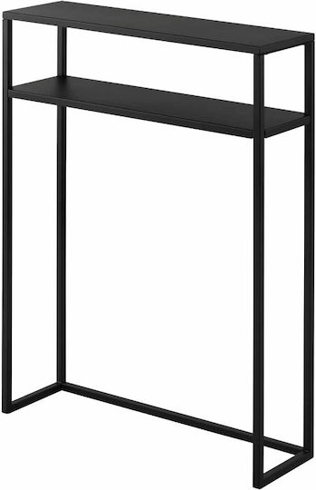 Tower Конзола Метална Черна М60xШ18.2xВ80.2см