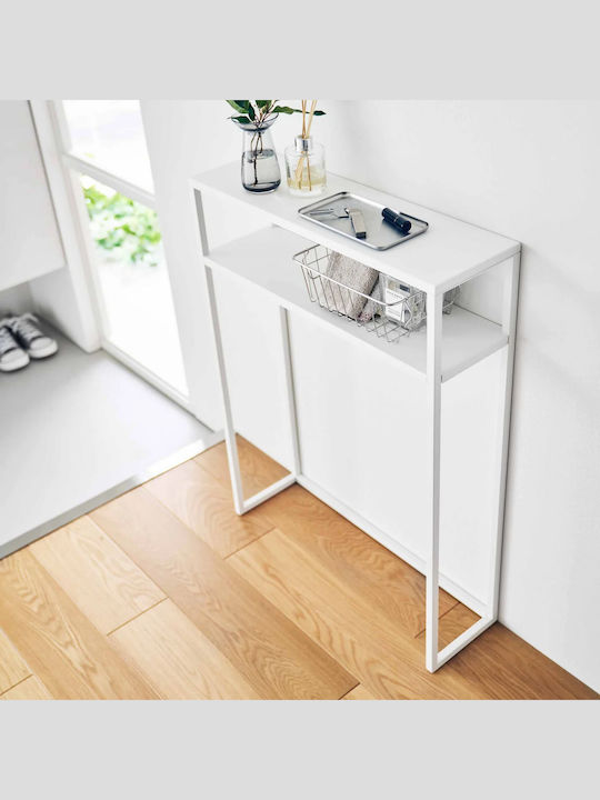 Tower Console Metal White L60xW18.2xH80.2cm