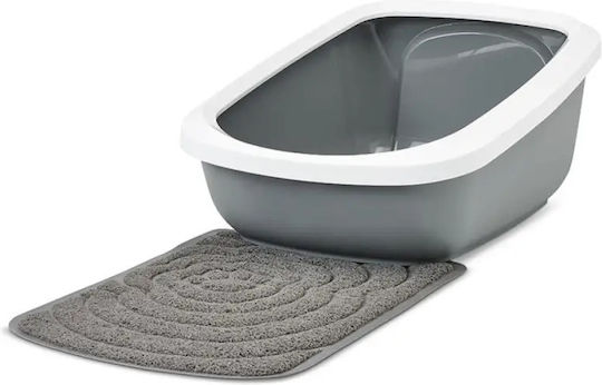 Savic Aseo Jumbo Cat Basin Gray L67.5 x W48.5 x H28cm