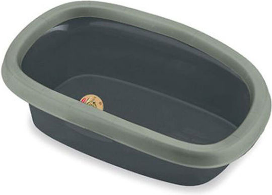 Stefanplast Λεκάνη Γάτας Πράσινη Μ58 x Π39 x Υ17cm