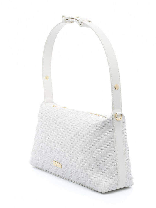 Damen Schultertasche Weiß