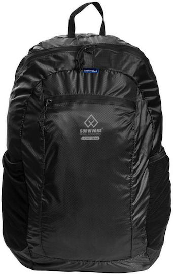 Survivors Militärrucksack Schwarz 25lt