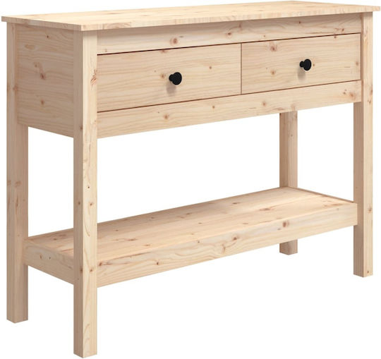 Solid Wood Console Table L100xW35xH75cm Solid Wood Console Table L100xW35xH75cm