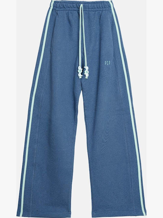 Damen Stoffhose in Lose Passform Blau