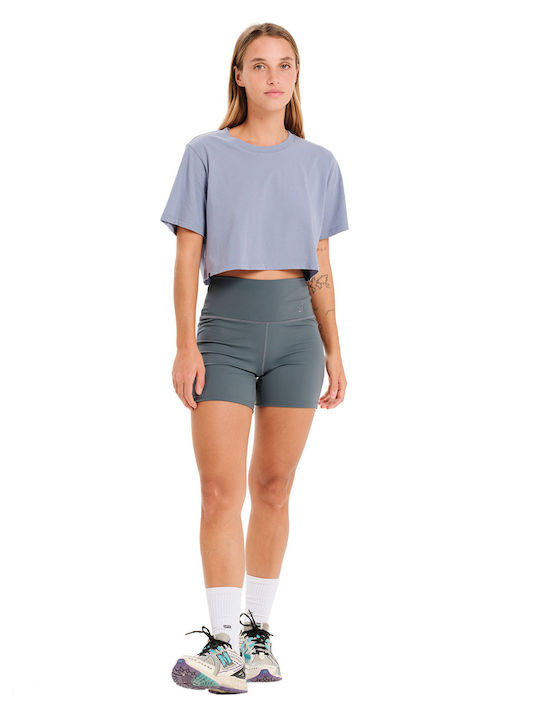 Women's Crop T-shirt Lilacc