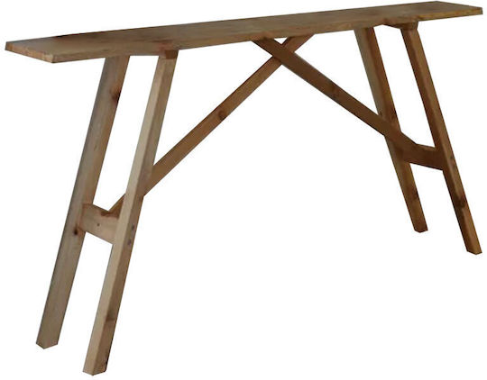 Roosevelt Solid Wood Console Table Walnut L119xW29xH80cm Roosevelt Solid Wood Console Table Walnut L119xW29xH80cm