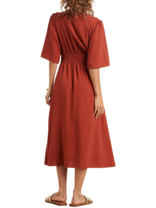 Smashed Lemon Dress All Day Red