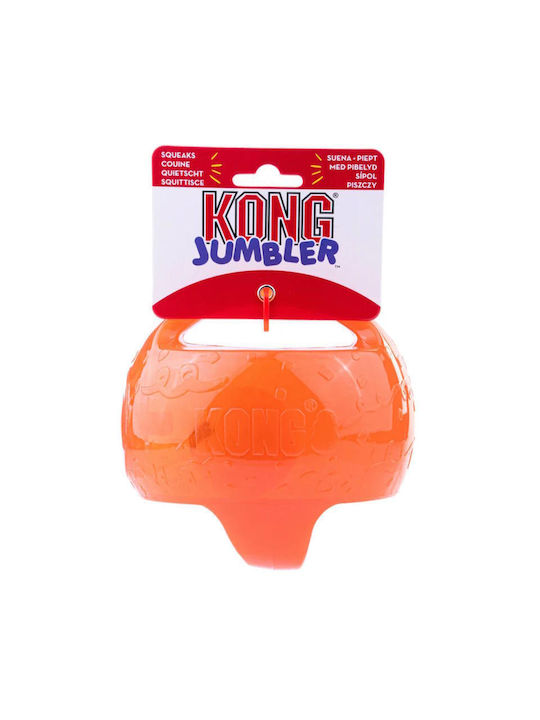 Kong Jumbler Топка Играчка За Куче От Каучук Със Звук Large / XLarge Лилава 1 Брой