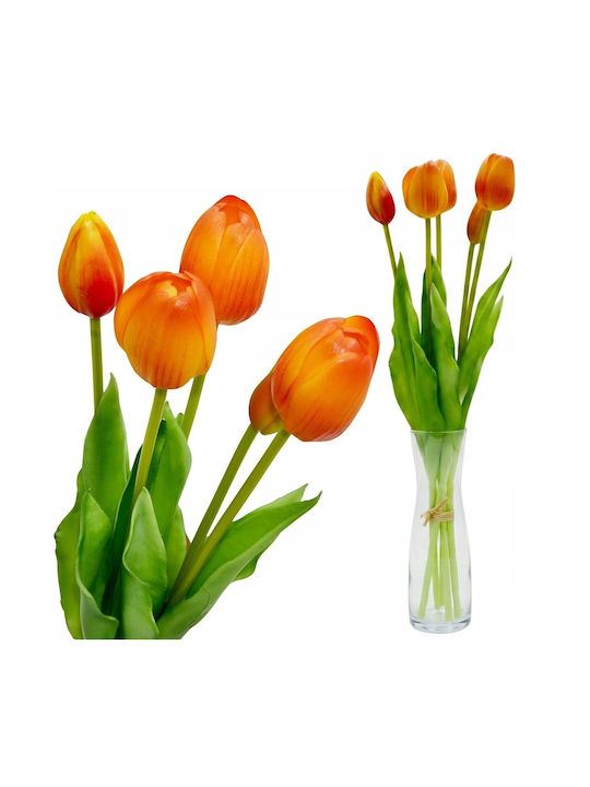 Bouquet of Orange Tulips 39cm Saska Garden