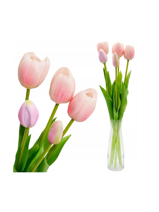 Bouquet of Pink Tulips 39cm Saska Garden