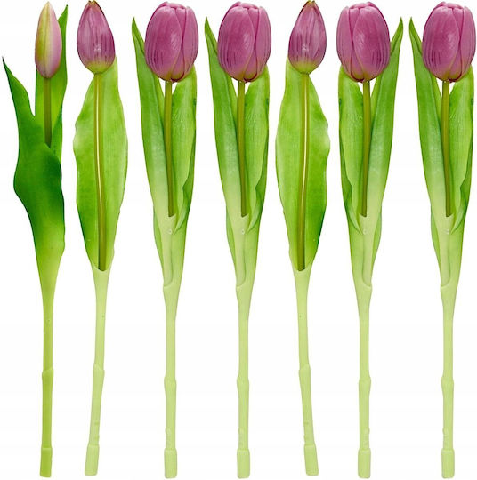 Blumenstrauß aus lila Tulpen 31cm Saska Garden