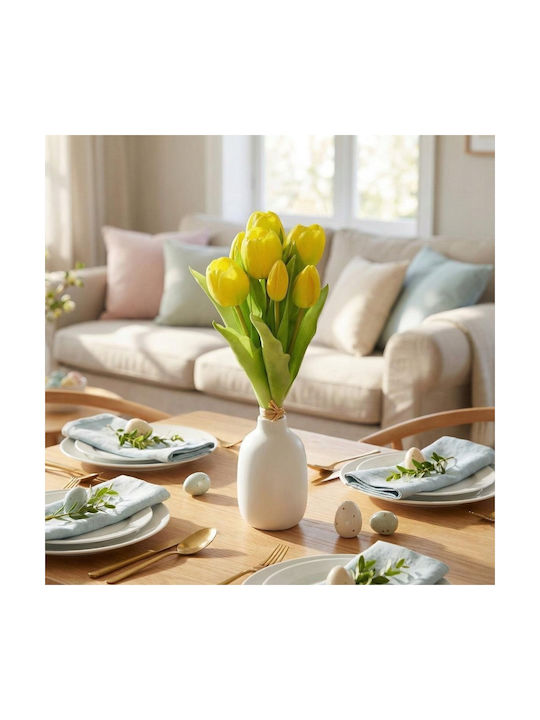 Bouquet of Yellow Tulips 31cm Saska Garden